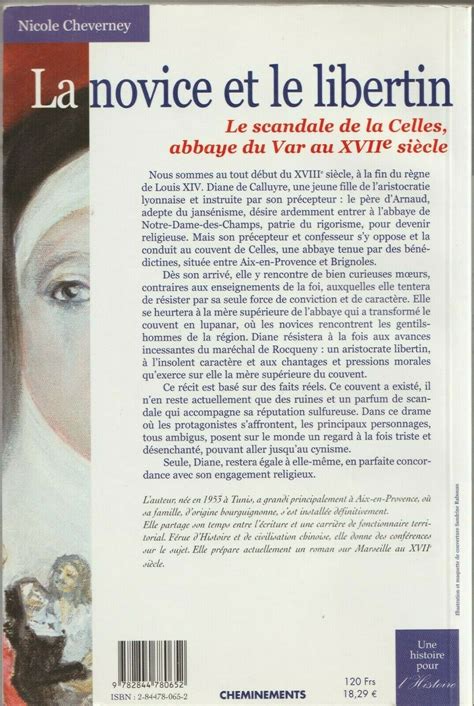 La Novice Et Le Libertin Nicole Cheverney Editions Cheminements
