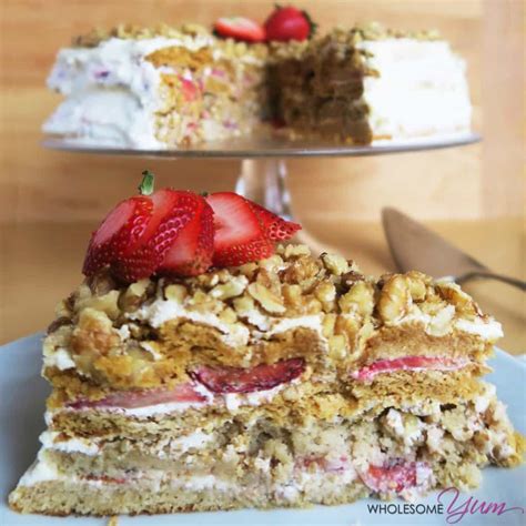 Maybe you would like to learn more about one of these? Medovik Cake Recipe with Strawberries (Low Carb, Gluten-free)