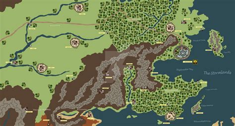 Westeros Map Stormlands By Jurassicworldfan On Deviantart