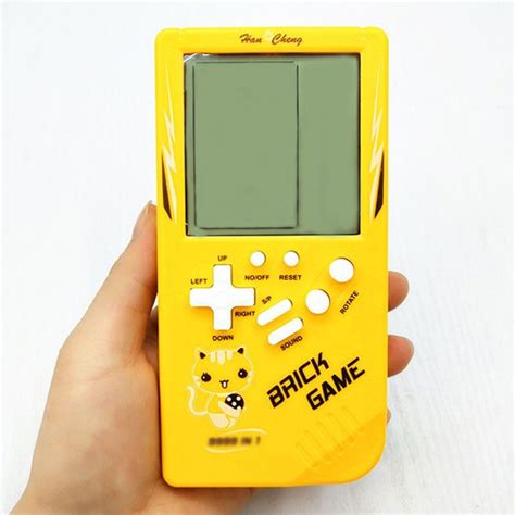 Big Screen Box Game Classic Retro Educational Toys Pocket Game Console