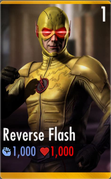 Reverse Flash Injustice Mobile Wiki Fandom Powered By