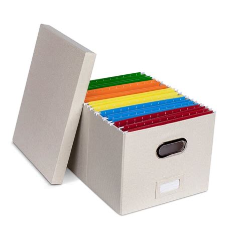 Rebrilliant Internets Best Collapsible File Storage Organizer Box With