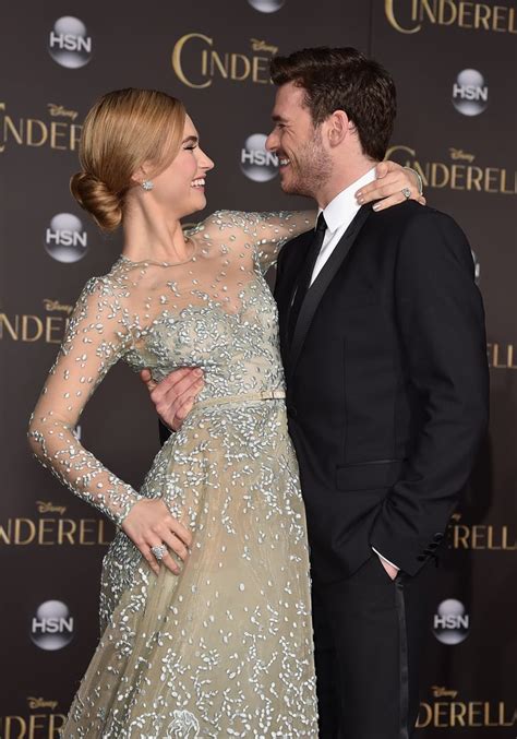 Cinderellas Richard Madden And Lily James Together Popsugar