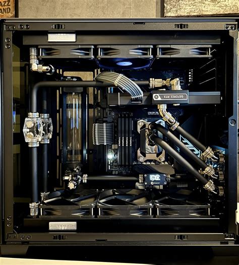 Custom Watercooled Pure Gaming Pc Build 5800x3d X570 Dark Hero Rtx