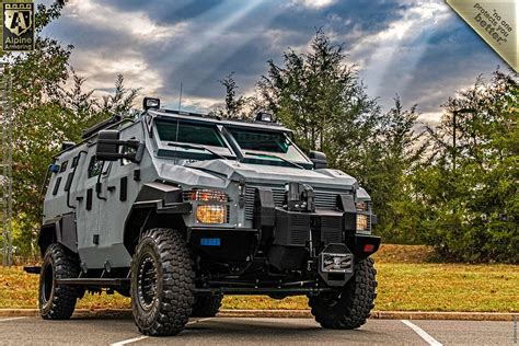 50 Cal Protect Swat Truck Apc Alpine Armoring Usa