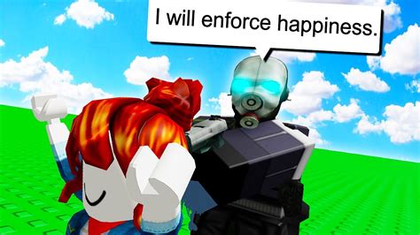 I Will Enforce Happiness In The Roblox City 8 Roleplay Experience Youtube