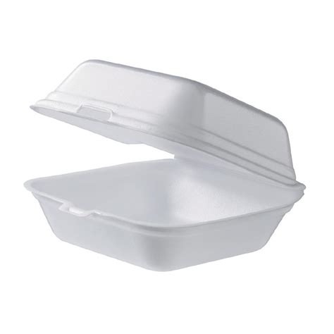 They are made from expanded polystyrene and thus should never be frozen or reheated. Pack of 100 Foam Clam Burger Boxes Large Takeaway Food ...
