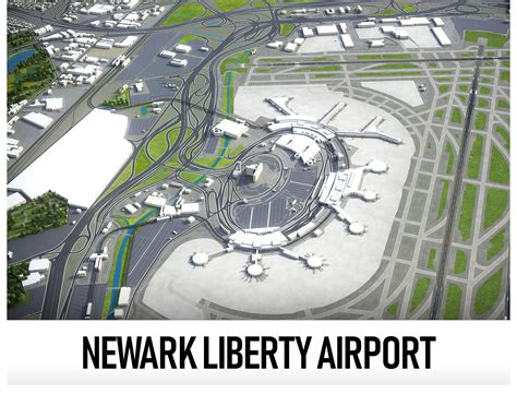 Newark Liberty International Airport 3d Model
