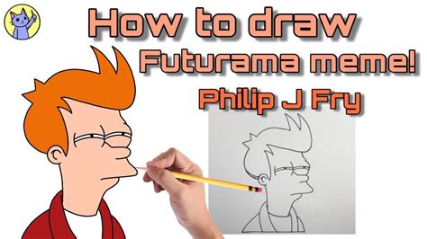 How To Draw Futurama Meme Step By Step Youtube
