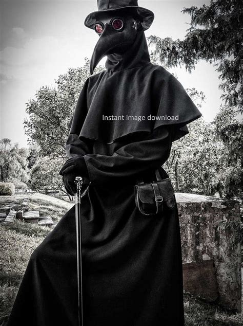 Plague Doctor Photo Instant Image Download Plague Doctor Etsy