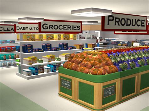 Mod The Sims Grocery Store Signs English And Simlish The Sims 4