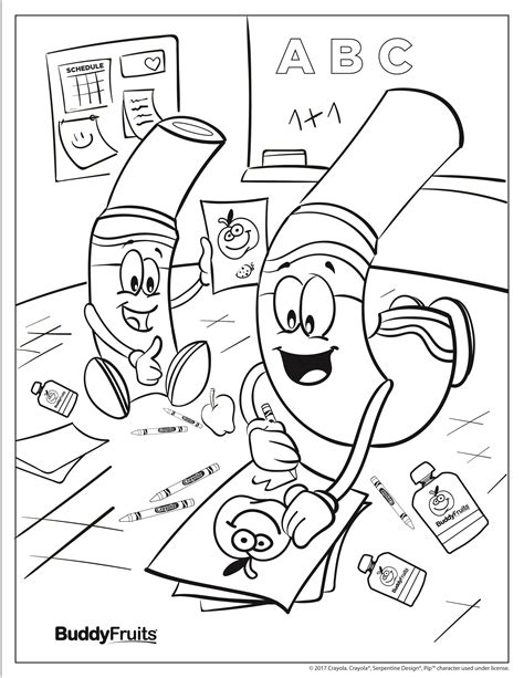 Crayola Coloring Pages Buildergulf