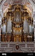 Organo a canne all'interno della cattedrale di Santo Stefano, Passau ...