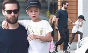 Tobey Maguire helps his son Otis climb a wall in Beverly Hills | Daily ...