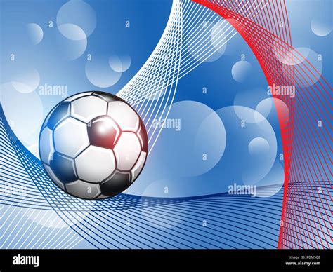 Soccer Championship Abstract Colorful Background Stock Vector Image