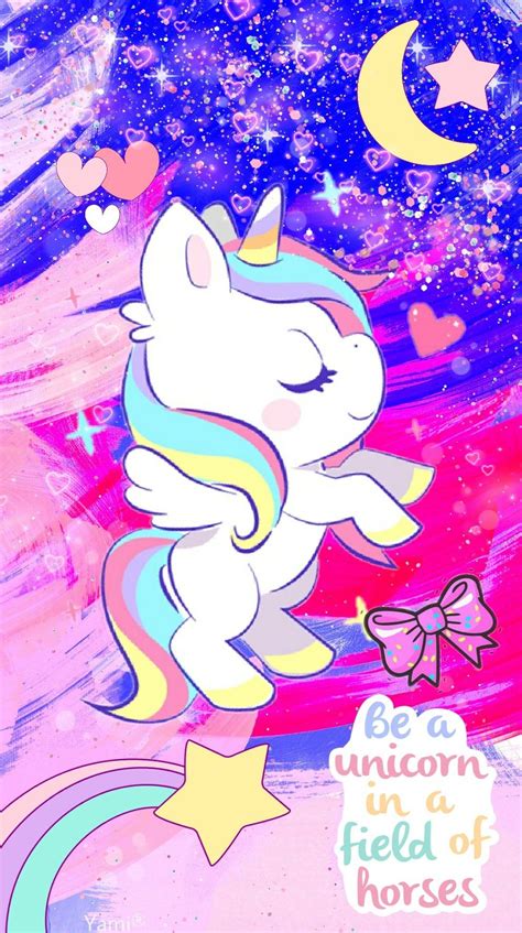 Be A Unicorn By Yami® Unicorn Painting Unicorn Pictures Unicorn