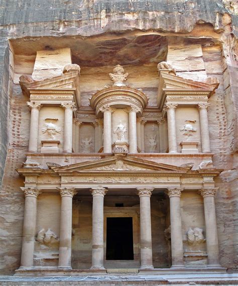 Petra The Siq And The Hellenistic Baroque Style Albertis Window