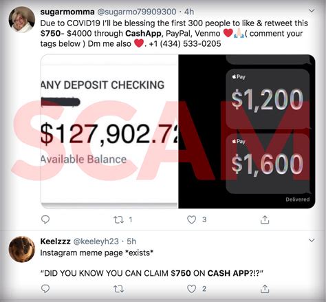 Seems like everybody and their dog is getting a message with a link saying there's a $750 cash app transfer. Cash App Text Message Scam (2021) - Scam Detector
