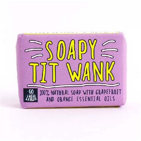 Soapy Tit Wank Soap Bar Rude Novelty Gift You Said It Cards