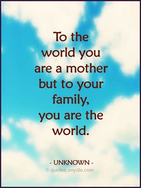 Quotes For Mom With Image Quotes And Sayings