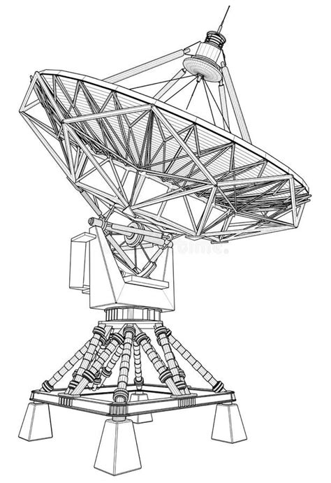 Doppler Radar Technical Draw Picture Image 4202494