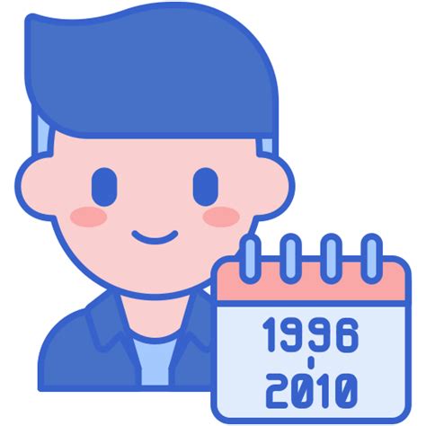 Generation Z Flaticons Lineal Color Icon