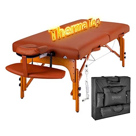 Master Massage Santana Therma Top Memory Foam Portable Massage Table
