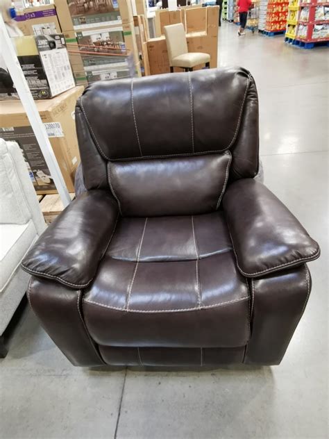Barcalounger Leather Power Recliner Costcochaser