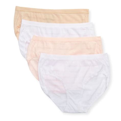 Womens Hanes 41cff4 Comfort Flex Fit Hipster Panty 4 Pack