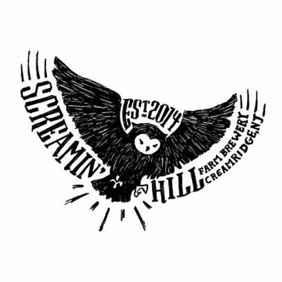 Hill Brewery Screamin Owl Beer Cropped Jersey