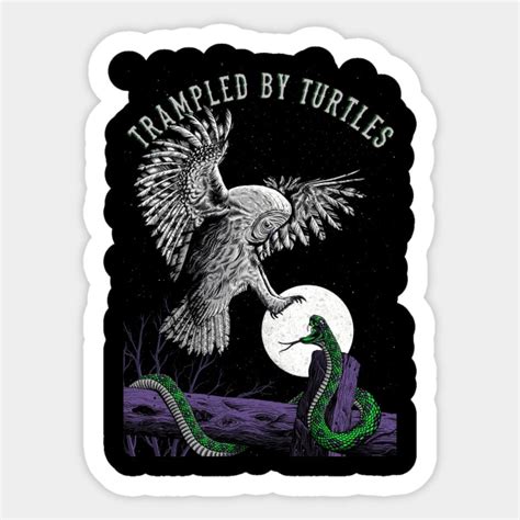 Trampled By Turtles Fan Art Trampled By Turtles Band Sticker
