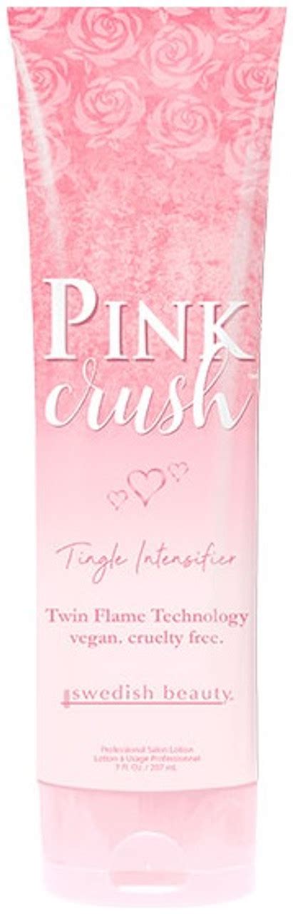 Swedish Beauty Pink Crush Tingle Intensifier Tanning Lotion 7 Oz