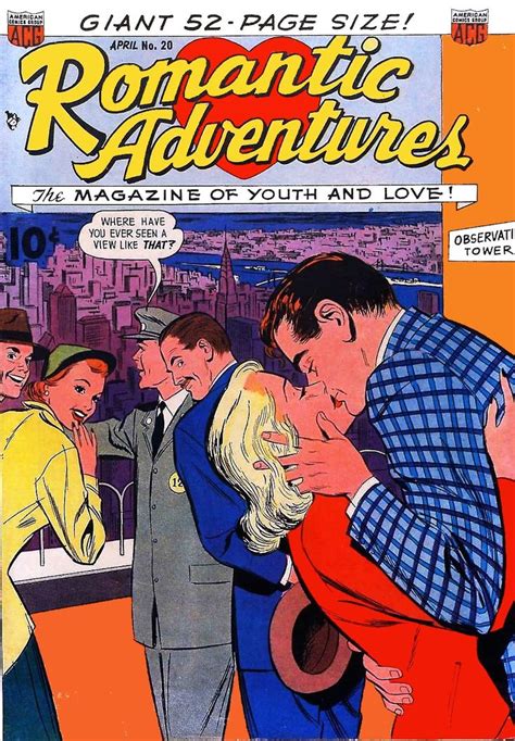 Romantic Adventures 20 Comic Covers Comic Book Cover American Giant Romantic Adventures