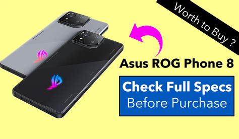 Asus Rog Phone 8 The Asus Rog Phone 8 Was Released On By
