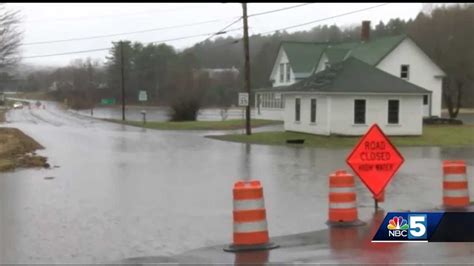 Heavy Rains Melting Snow Causing Flooding