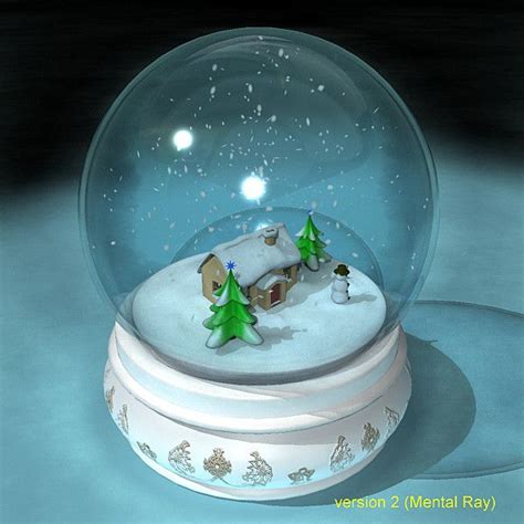 Snowball Snowball Snow Globes Vintage Christmas