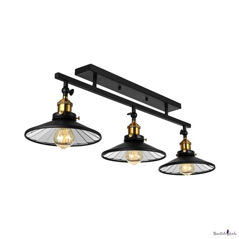 Find great daily deals on lighting online. Industrial 3 Light Island Light Metal Cone Shade Semi ...