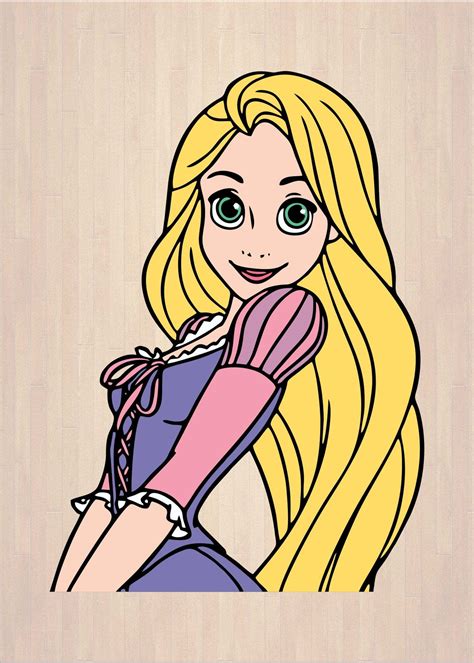 Rapunzel Svg Disney Svg Tangled Disney Svg Tangled Etsy Porn Sex Picture