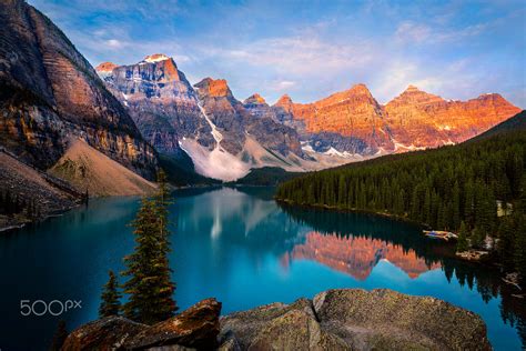 Valley Of The Ten Peaks By Sean Aj Simmons 500px