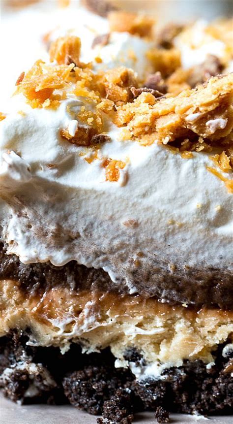 The main thing is to have the necessary list of products for cooking. Butterfinger Lush | Recipe | Desserts, Butter finger ...
