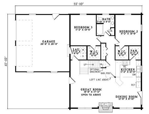 Plan 110 00934 3 Bedroom 2 Bath Log Home Plan