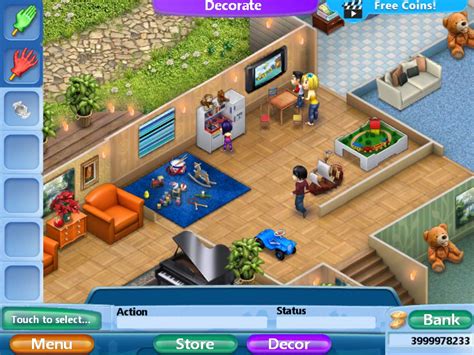 The Game Is Playing With People In Their House And It Looks Like They