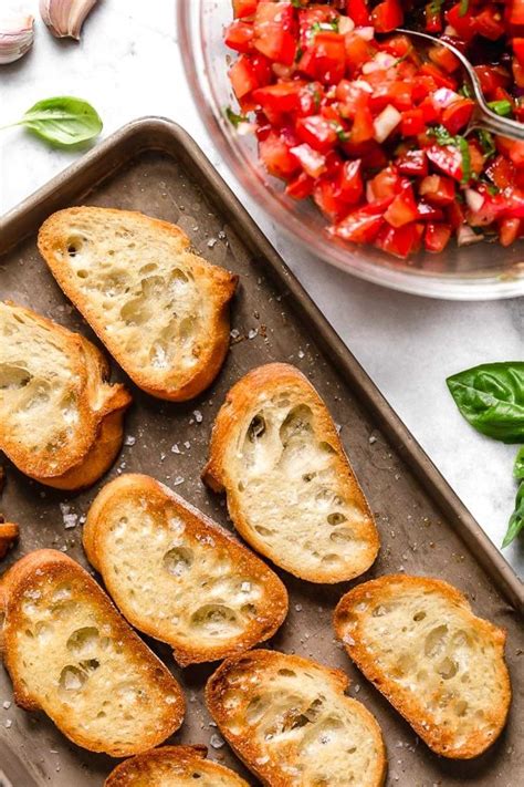 Cut each ball of cheese in half crosswise and place the halves, cut side down, on 4 salad plates. Tomato Bruschetta Recipe Barefoot Contessa : Tomato Crostini With Whipped Feta Recipes Barefoot ...