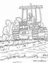 Coloring Tractor Farmer Agriculture Harvester Drilling Hellokids Printable Momjunction Books Construction Ones Adventurous Job sketch template