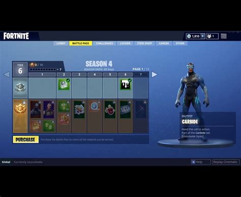 Fortnite Season 4 Skins All Battle Pass Tier 1 To 100 Skins Revealed Daily Star