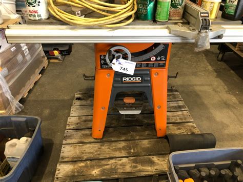 Ridgid Ts3650 Table Saw