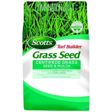 Scotts Turf Builder Centipede Grass Full Sun Grass Seed And Mulch 5 Lb