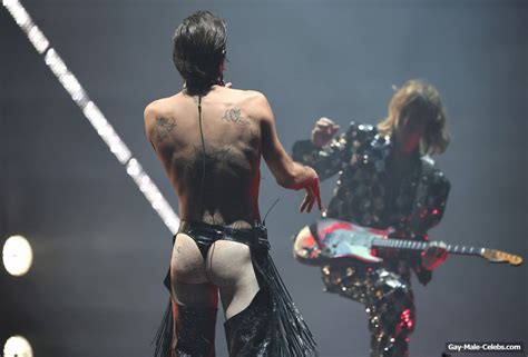 Free Damiano David Nude Ass During Maneskins Performance At The MTV
