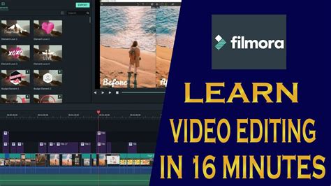 Best Video Editing Software Filmora Complete Tutorial Youtube