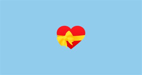 💝 Heart With Ribbon Emoji On Joypixels 50
